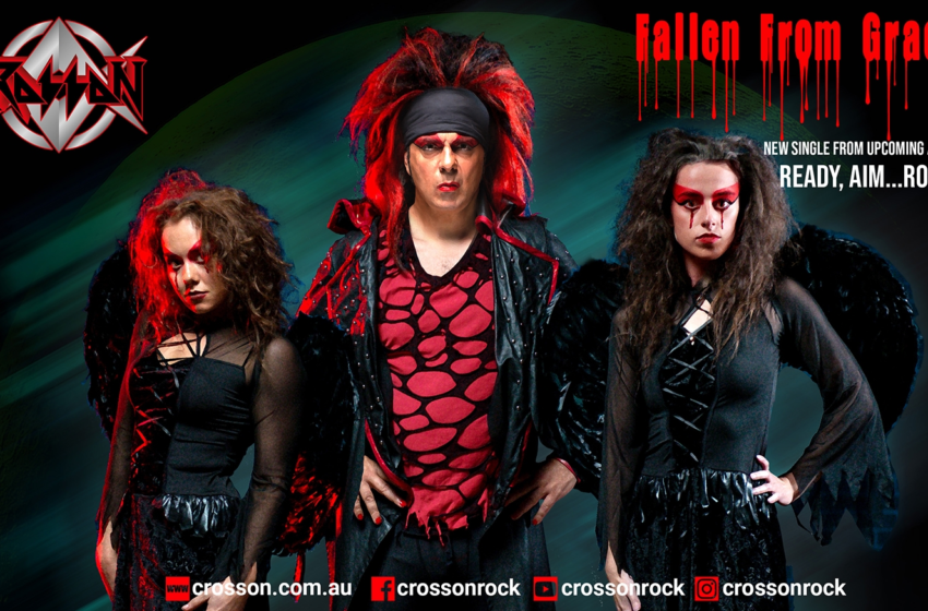  CROSSON – single “Fallen From Grace” από το επερχόμενο άλμπουμ “Ready, Aim… Rock !! “