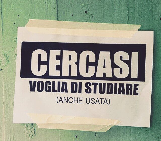  Studiare si impara.