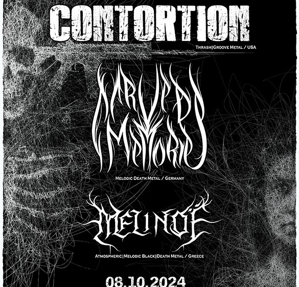  CONTORTION / CARVED MEMORIES / MELINOE live @ BUMS – Τρίτη 8 Οκτωβρίου