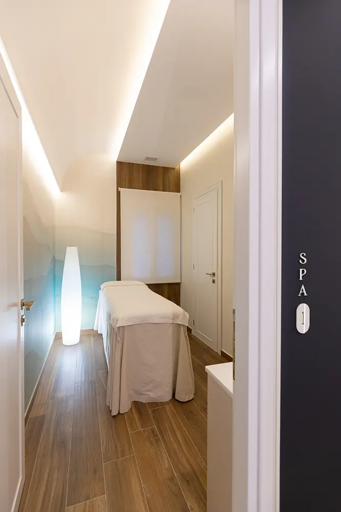 Ο χώρος θεραπειών spa. Πηγή εικόνας: https://mantela.gr/
