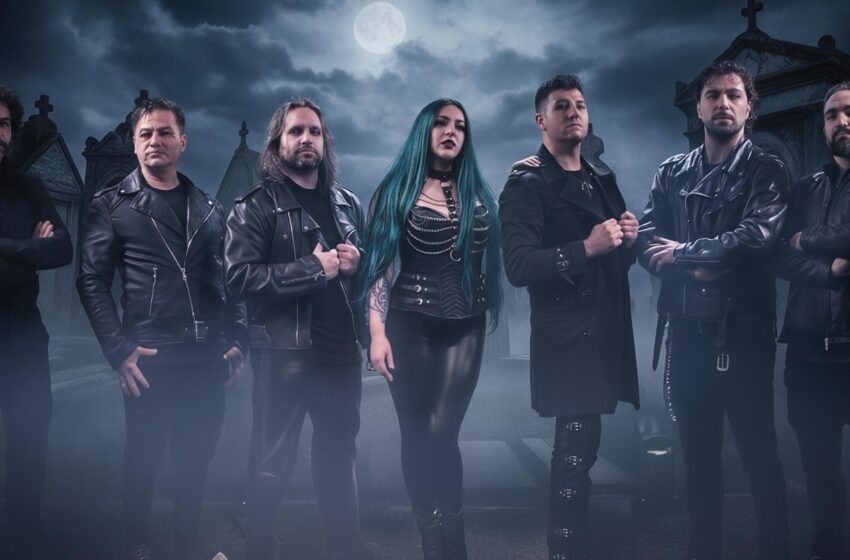  Οι Risen Crow παρουσιάζουν το τραγούδι “Black Widow” από το άλμπουμ “Requiem For a Damned Love” 